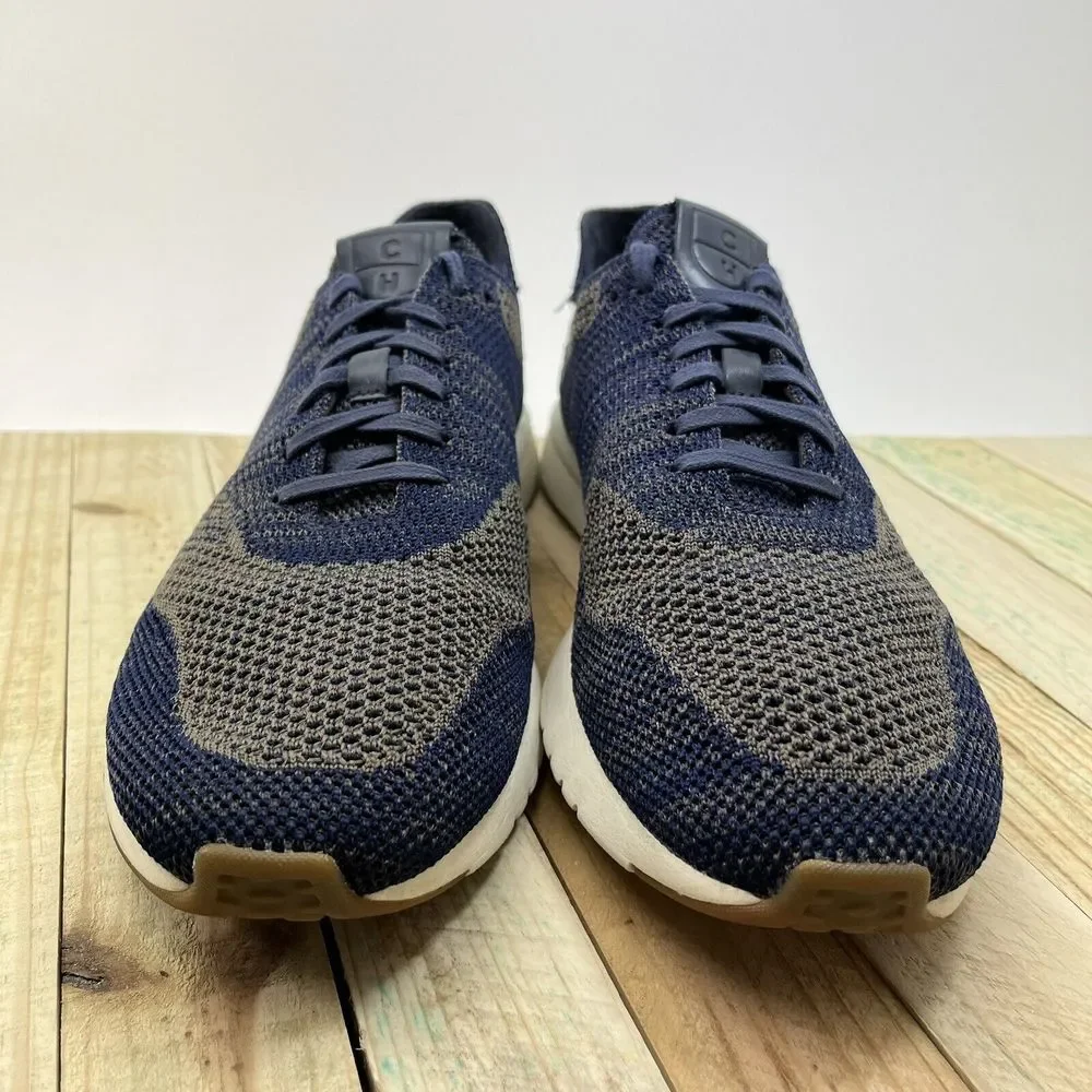 Cole Haan Grandpro Runner Stitchlite Shoes Mens Size 11 M Knit Navy Blue C27763